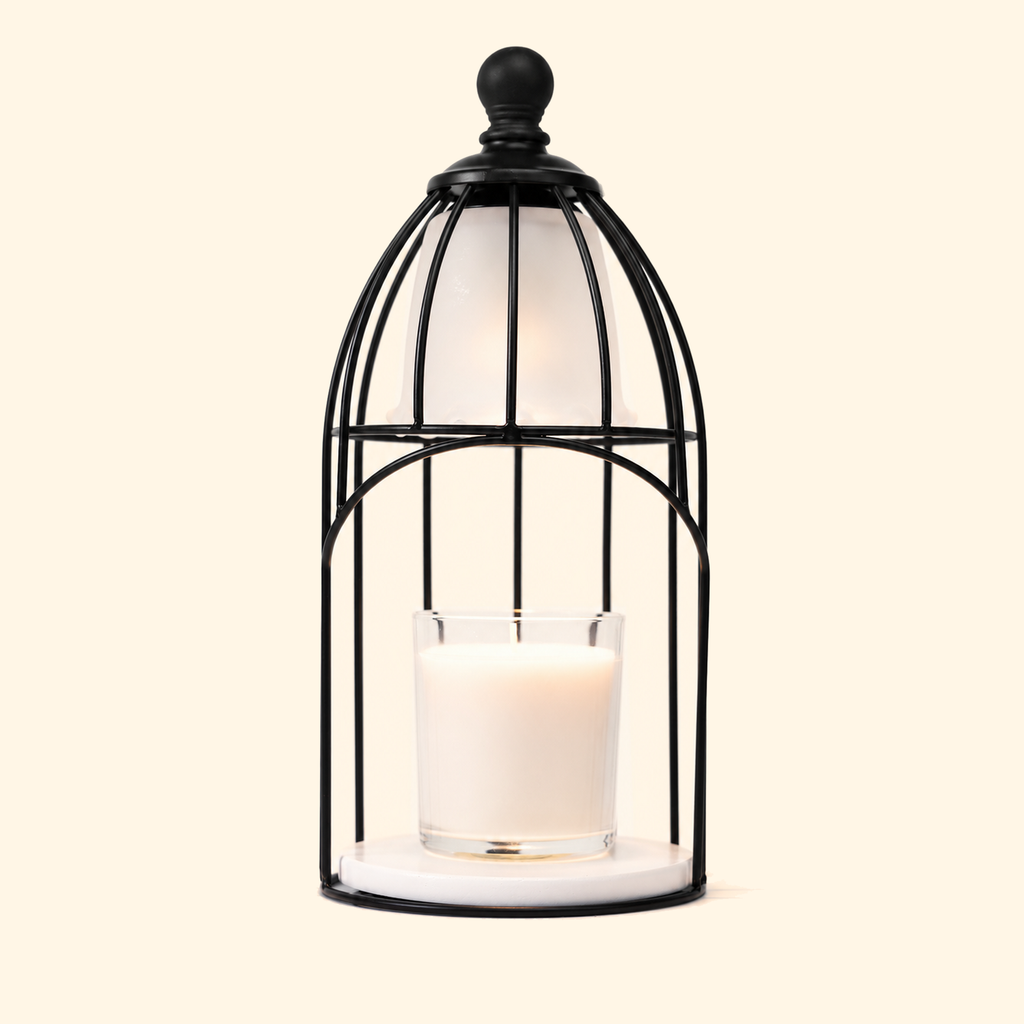 Vintage Birdcage Candle Warmer Lamp