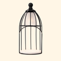 Vintage Birdcage Candle Warmer Lamp