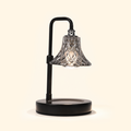 Vintage Diamond Glass Candle Warmer Lamp