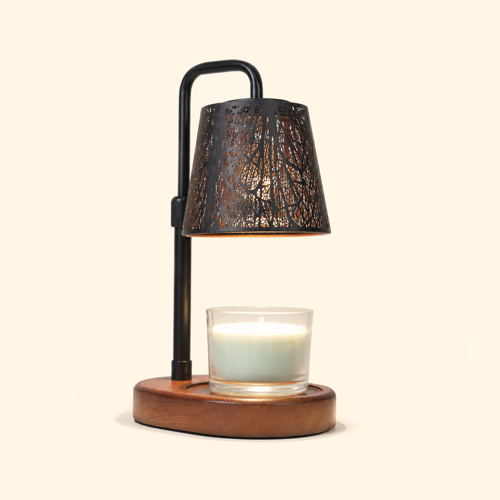 Forest Silhouette Candle Warmer Lamp
