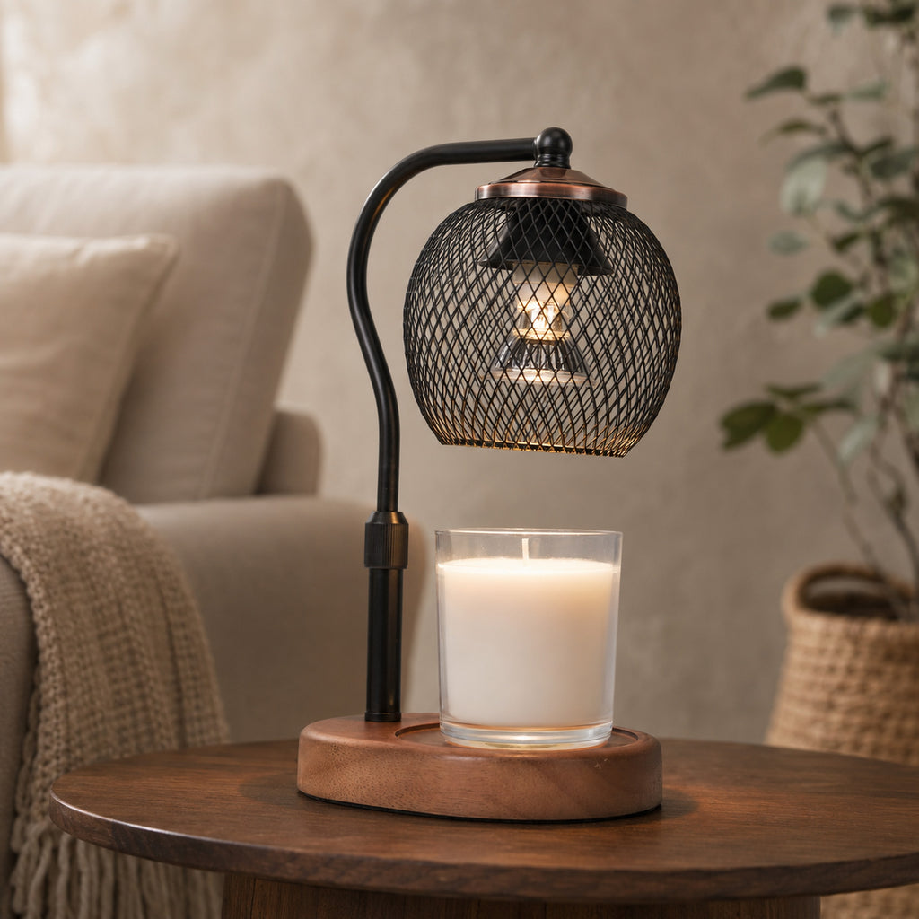 Lattice Orb Candle Warmer Lamp