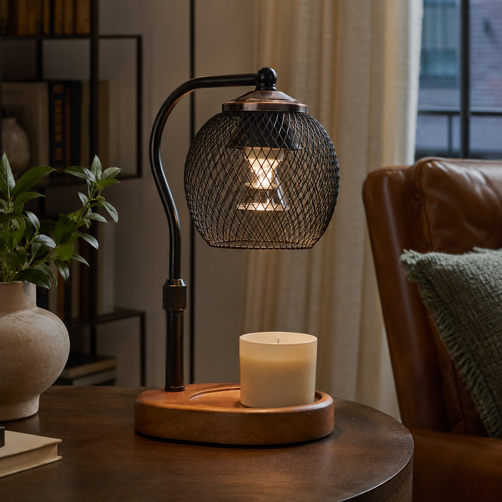 Lattice Orb Candle Warmer Lamp