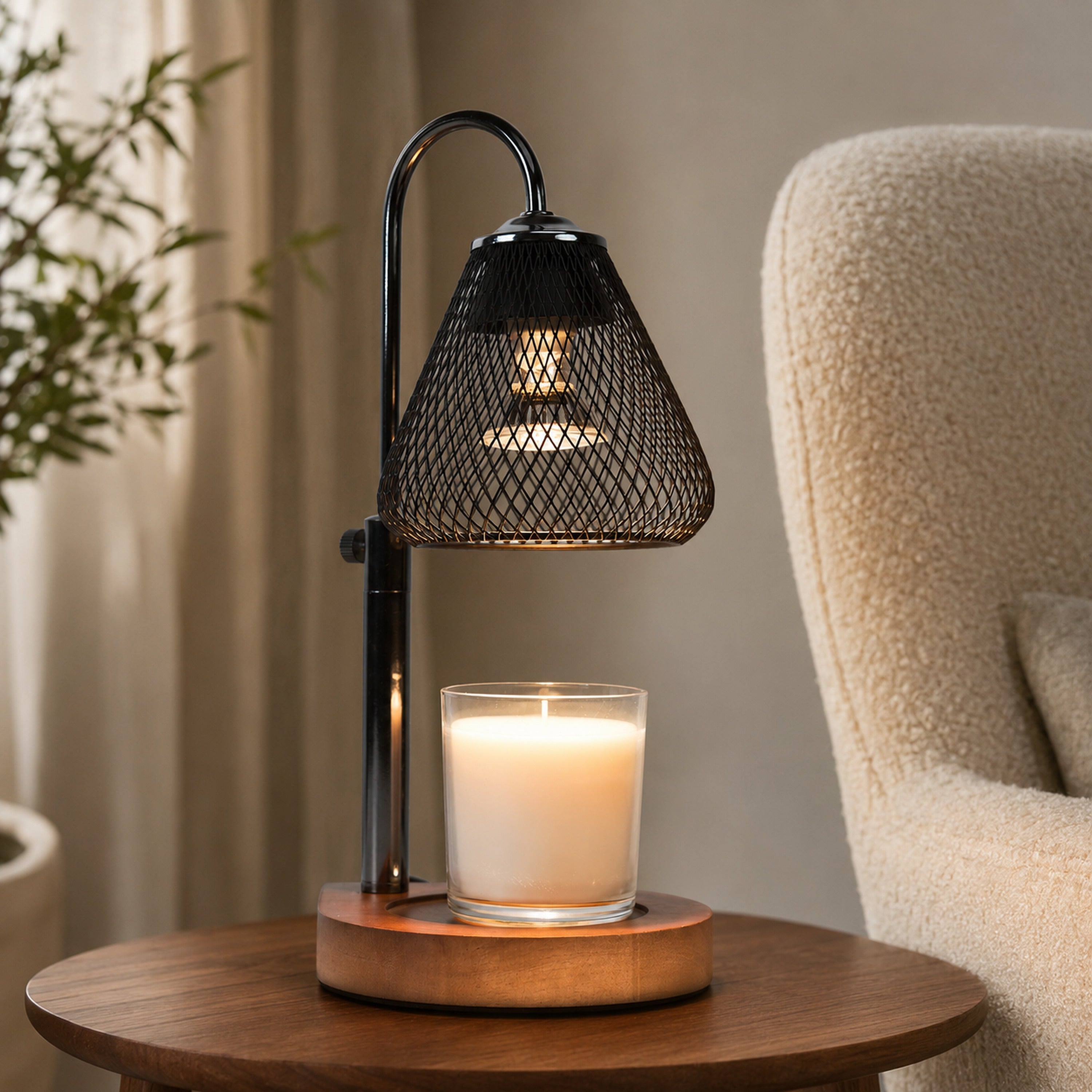 Lattice Bell Candle Warmer Lamp