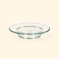 Raised Base Glass Wax Warmer Dish