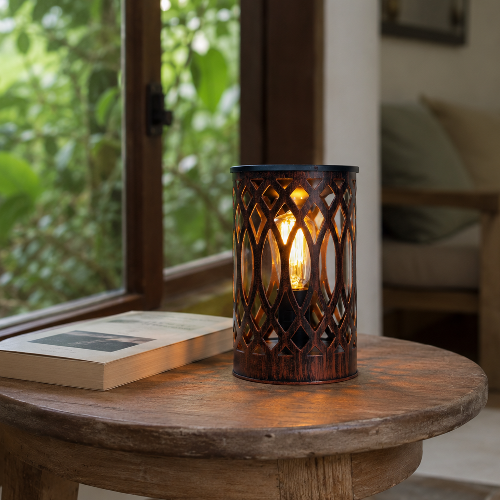 Mesh Lantern Illumination Wax Warmer