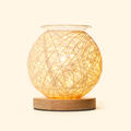 Woven Glow Globe Illumination Wax Warmer