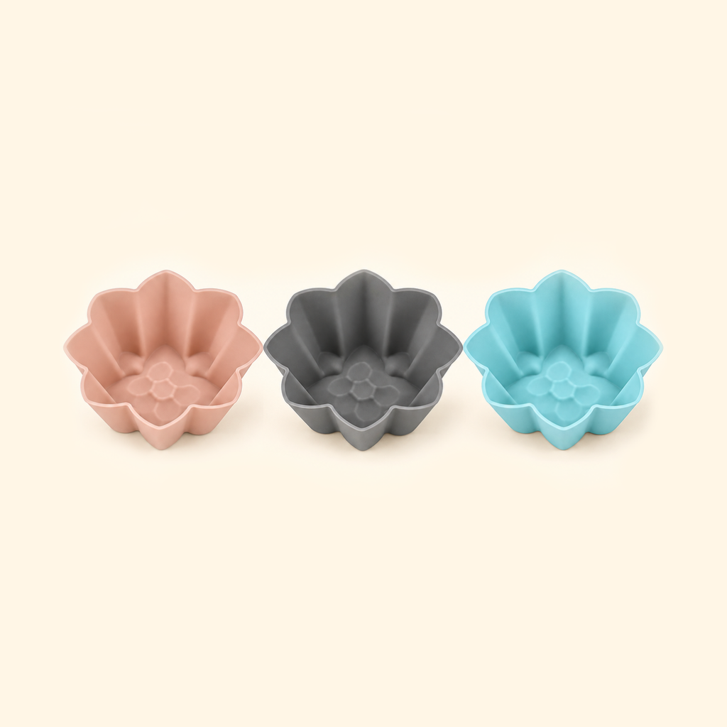 Embossed Blossom Silicone Wax Melt Liner