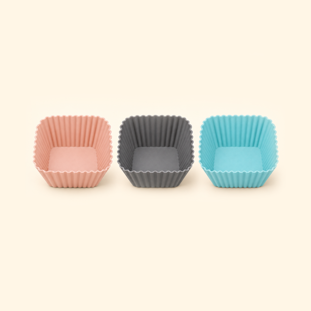 Rounded Square Silicone Wax Melt Liner