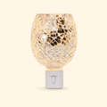 Clear Crystal Mosaic Pluggable Wax Warmer