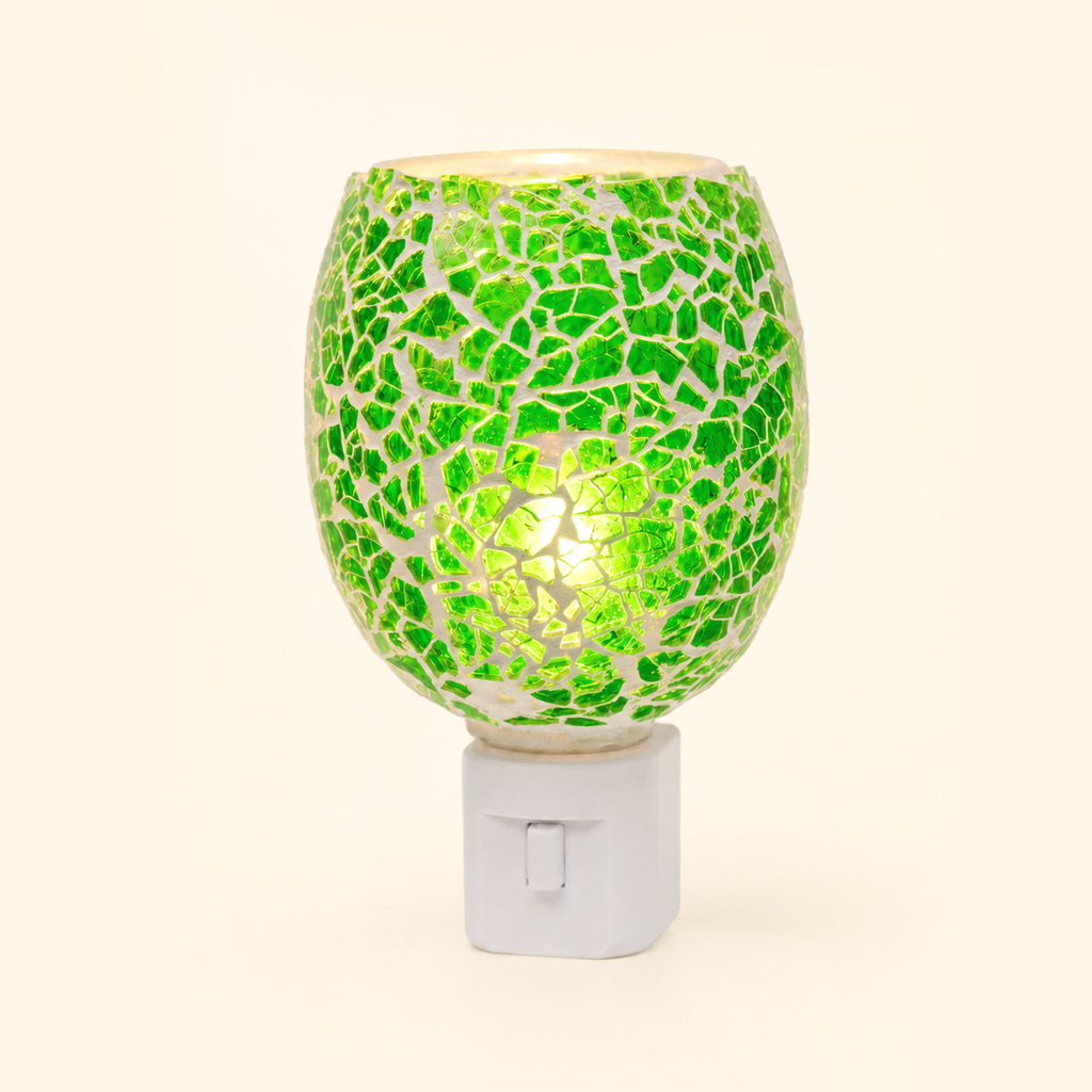 Emerald Mosaic Pluggable Wax Warmer