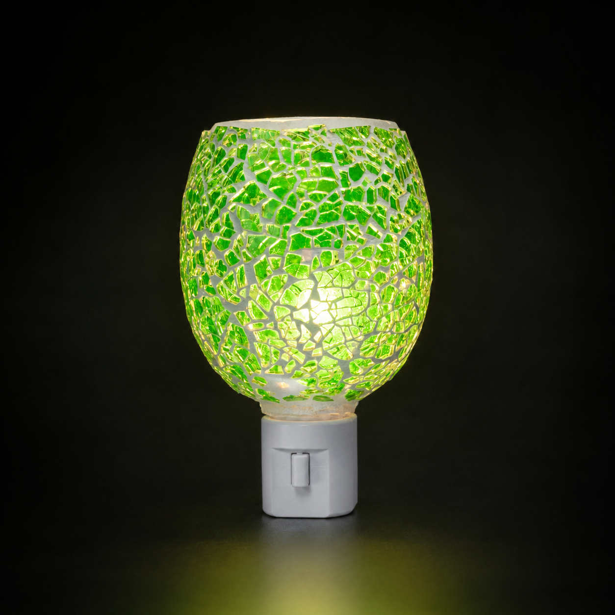 Emerald Mosaic Pluggable Wax Warmer
