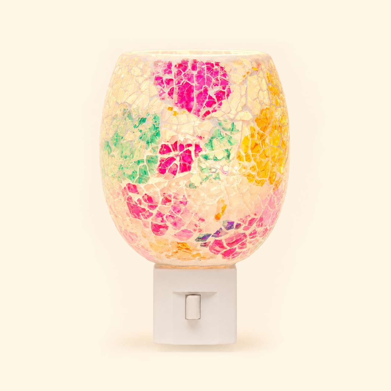 Wildflower Mosaic Pluggable Wax Warmer