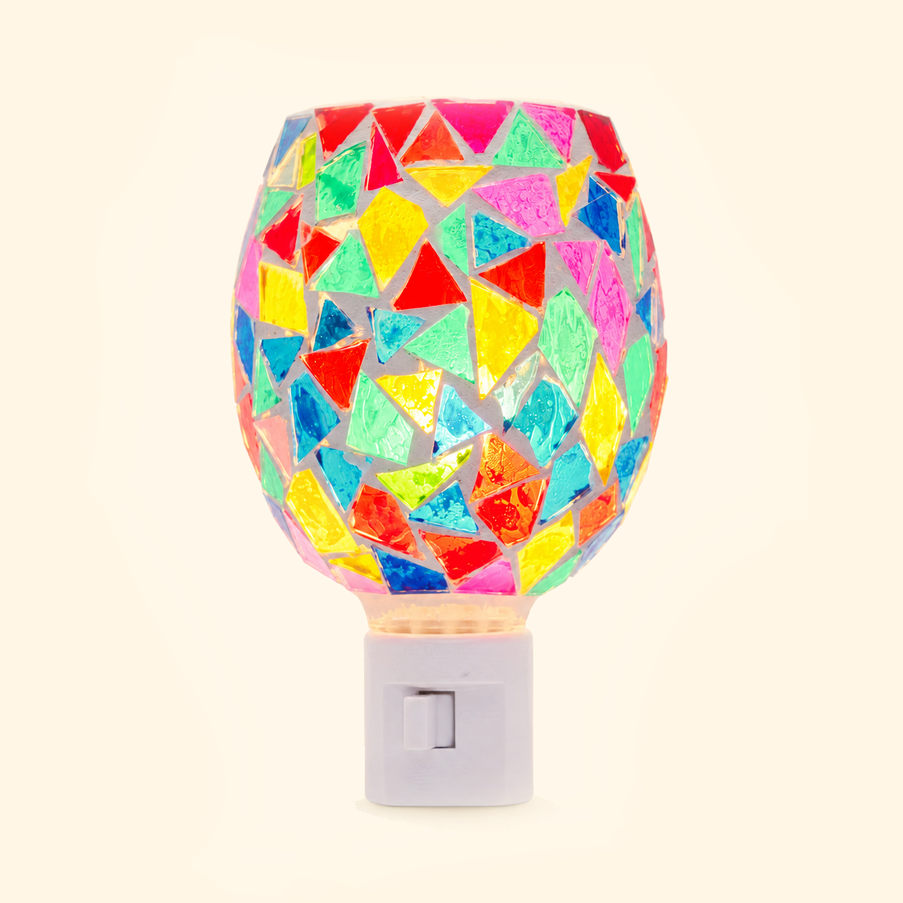 Kaleidoscope Mosaic Pluggable Wax Warmer