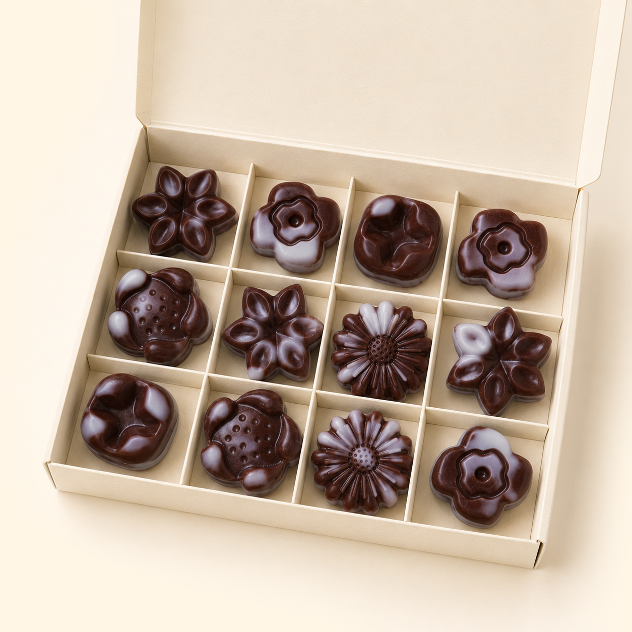 Milk Chocolate Blossoms Wax Melts